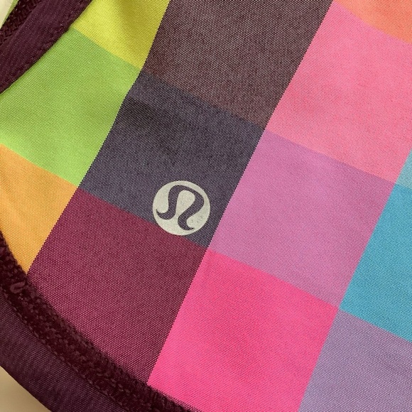 LULULEMON Groovy Run Short in Sea Check Multi - Picture 5 of 9